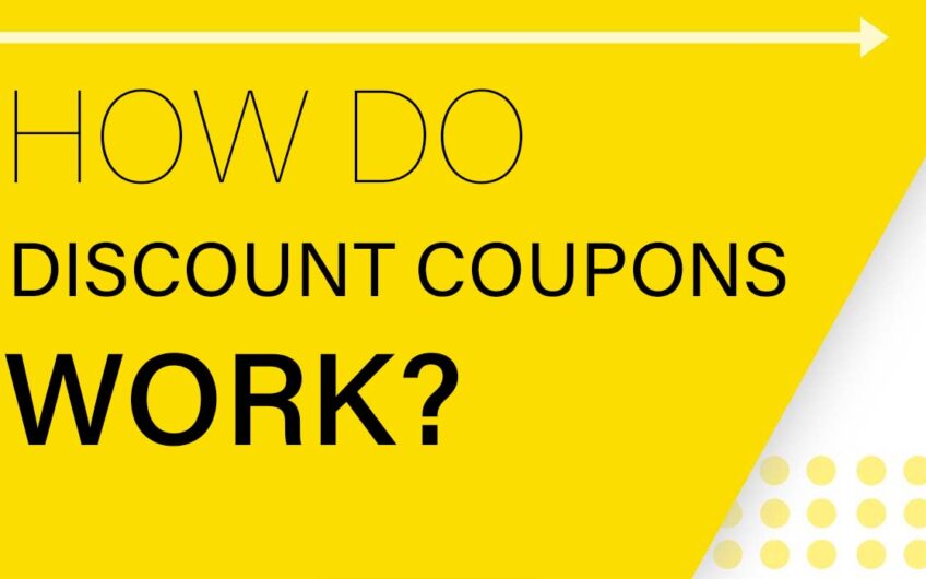 How do discount coupons work?